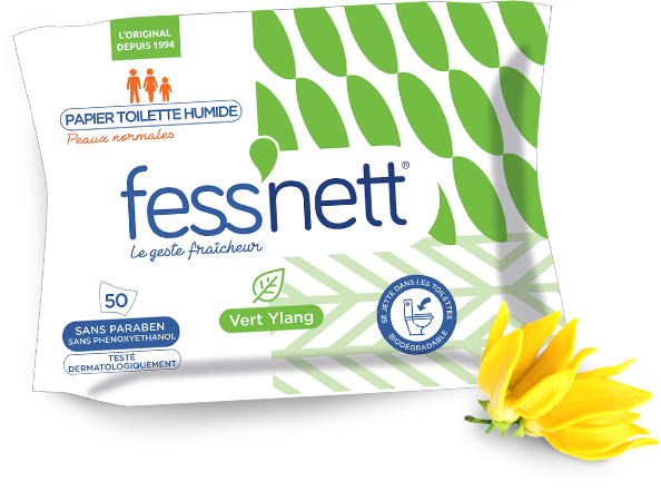 Fess'nett Papier Toilette Humide Pocket Vert Aloe x50 - Formule Testée  Dermatologiquement 0% Parabène 0% Phenoxyethanol - Pour Peaux Normales -  Lot de 3 : : Epicerie
